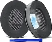 SoloWIT Professional Cooling-Gel Ear Pads Cushions Replacement, Earpads for Bose QuietComfort 35 (QC35) and Quiet Comfort 35 II (QC35 II) Over-Ear Headphones, Noise Isolation Foam