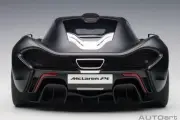 1/12 AUTOART 12241 MCLAREN P1 MATT BLACK WITH RED ACCENTS *note*