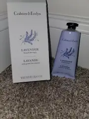 Crabtree & Evelyn Lavender Hand Therapy 100ml / 3.5 oz, New!