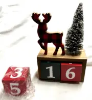 Countdown to Christmas- Deer and Light Up Tree