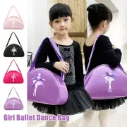 Kids Girl Ballet Dance Bags Lovely Handbag Shoulder Bag Tote Zipper Backpack