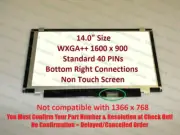 HP Compaq ELITEBOOK 8460P XU070UA 14.0" WXGA++ HD+ SLIM LED Screen LCD Display