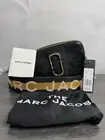 Marc Jacobs Snapshot Bag Leather Black Multi Crossbody Shoulder Strap Purse