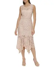 Kensie Lace Midi Dress