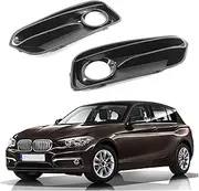 Car Front Fog Light Grill Compatible For 1 Series F20/F21 2015 2016 2017 2018 Replacement Bumper Fog Light Grill Spare Parts Car Accessories(1 pair)