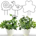 Potted Plants Trellis Animal Geometric Shape Pot Stand Indoor Potted Plant