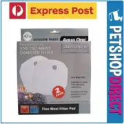 Aqua One Fine Wool Pad 550/750 Aquis Canister Filter 401w 2Pk EXPRESS POST