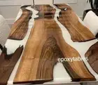 White Epoxy Resin Console Hotel Bar Desk Luxury Housewarming Furniture Hotel Dec