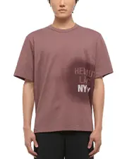 Helmut Lang Spray Relaxed Fit Graphic Logo Tee