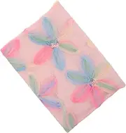 Angoily Book Sleeve with Flower Pattern Scratch Book Cover Lightweight and Easy to Use for Composition