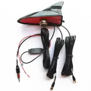 Car Signal Aerials Shark Fin Antenna FM/AM Auto Roof GPS Navigation System Kit (for: Subaru)