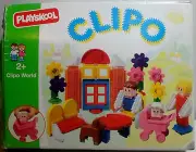PLAYSKOOL VTG 1991 STICKLE BRICKS CLIPO WORLD # 1648 46 Pcs SFINOTOUBLAKIA MIP