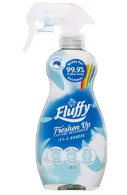 Fluffy Clothes Refresher Liquid Spray, 400mL, It's a Breeze, Freshen Up