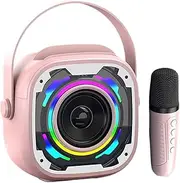 Karaoke Machine, Microphone Speaker Combo, Recording Equipment, Singing Devices, Music Amplifier for Family Home