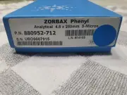 item No: 880952-712 HPLC Column ZORBAX, Phenyl, 70Å, 5 µm, 4,6 x 250 mm