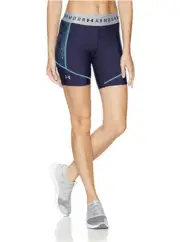 Under Armour Printed Compression Softball Slider Navy Women’s Sz X-Small NEW.