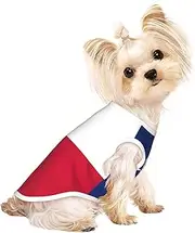 Flag of Texas print Dog Shirts for Small Dogs Stretchy T-Shirts Lightweight Tank Top Sleeveless Striped Vest