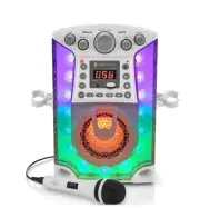 Bluetooth Karaoke System by The Singing Machine, White