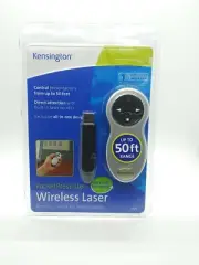 Kensington Pocket Presenter W/Laser Pointer & Remote 50ft. Range School 33062A