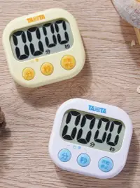 在飛比找樂天市場購物網優惠-日本TANITA百利達廚房鬧鐘電子計時器TD-384定時器倒