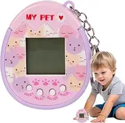 Electronic Pet Machine – Handheld Mini Game Console with Digital Pets, Virtual Animal Toy for Boys and Girls, Lightweight kecain Game | Retro Cyber Pet Toy with Interactive Features for Pocket