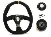 SAAS Steering Wheel D1-SWB-FS2 & boss for Toyota Corolla CSX Seca AE Series 1985 (for: Toyota)