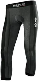 SIXS SX-PN2-BC Long Pants, SIXS Carbon Fiber, Black Carbon