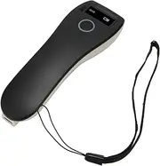 Handheld Barcode Scanner, 120FPS 2.4G Wireless Barcode Scanner with Prompting Modes for 1D 2D QR Code, 900K Memory, Portable Barcode Scanner for Store Supermarket Warehouse