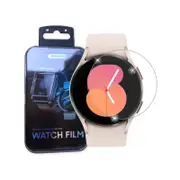 2 Pack MEZON Samsung Galaxy Watch5 (40 mm) Clear Tempered Glass Screen Protectors