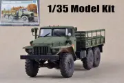 Russian URAL-375D Military Truck 1/35 tank Trumpeter model kit 01027
