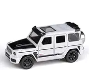 [Tianmei] 1:32 SUV Kids Toys Die-Cast Alloy Metal Car Model Collection Children Play Vehicle (BBS - White)