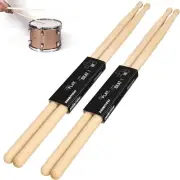 2/4/6/12 Pairs Drum Sticks 5A Drumsticks Maple Oval Wood Tip Jazz Drum Music
