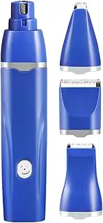 Pet Hair Trimmer - Dog Trimmer For Paws | 5.91x1.3x1.1 Inches Dog Hair Trimmer, Rechargeable Professional 4-In-1 Tool Shaver Scissors Accessories Haircare desheddingg Groomer Clippers For Home