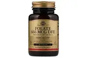 Solgar Folate as Metafolin MCG DFE L-Methylfolate - 400mcg, 100 Tablets