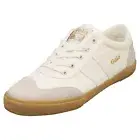 Gola Badminton Mens Casual Trainers in Off White