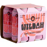 Wildah Hard Berry Cider Can 375mL