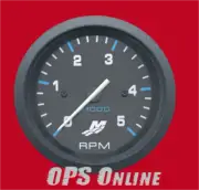 Mercury Marine Diesel Engine Analog Gauge - Black - 5K Tachometer 79- 895283A02