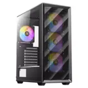 Antec AX85 ARGB Computer Mid Tower Case Steel and Plastic