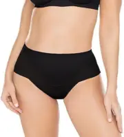 Miraclesuit Shapewear Tummy Control Panties Thong, Black XL