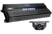 Hifonics A1500.1D 1500W Class-D Alpha Series Monoblock Car Amplifier with Bass R