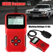 V309 OBDII CAN EOBD Car Fault Code Reader Engine Diagnostic Scanner Reset Tool