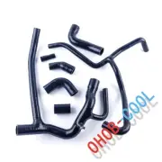 For Land Rover Discovery 2 TD5 & Bleed Screw Black Silicone Water Radiator Hoses