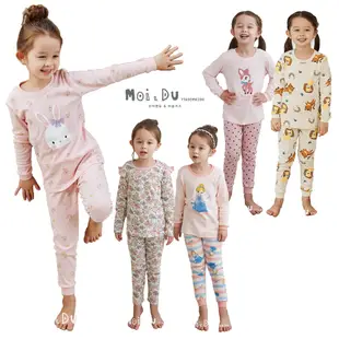 【TTASOM】 韓國童裝 秋冬新品 女童睡衣 30支棉 純棉睡衣 長袖睡衣 兒童居家服 套裝 睡衣 小孩 兒童睡衣
