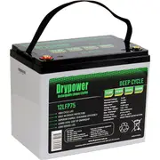 Drypower 12LFP75 Lithium Iron Phosphate 12.8V 74.8Ah Rechargeable Battery