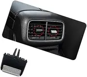 DEMULAX for Mercedes-Benz, for Maybach, W167 GLE GLS Car Dash Left/Right Front Rear AC Air Vent Grille Tab Clip Car Air Vent Clip(Black Rear)