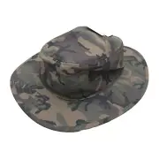 Hurley Back Country Boonie Hat UPF 50+ Floatable Bucket Hat Camouflage One Size