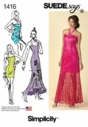 Simplicity Sewing Pattern 1416 Special Occasion Dresses Size 4-12