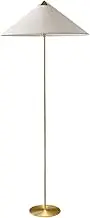 Indoor Floor Lamps Ambient Chinese Floor Lamp Straw Hat Living Room Study Sofa Designer Floor Lamp (Light Source Not Included) Standing Lamp