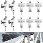 Solar Panel Roof Mounting Bracket PV Fixing End/Middle Clamp Set Mount 30mm/35mm