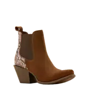 Ariat Ladies Bradley Western Coffee Suede Boot 10051059